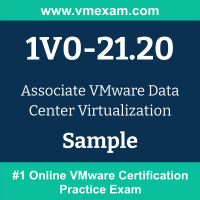 1V0-21.20 Braindumps, 1V0-21.20 Exam Dumps, 1V0-21.20 Examcollection, 1V0-21.20 Questions PDF, 1V0-21.20 Sample Questions, VCTA-DCV 2024 Dumps, Data Center Virtualization 2024 [v2] Official Cert Guide PDF, VCTA-DCV 2024 VCE, VMware Data Center Virtualization 2024 [v2] PDF