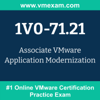 1V0-71.21 Braindumps, 1V0-71.21 Dumps PDF, 1V0-71.21 Dumps Questions, 1V0-71.21 PDF, 1V0-71.21 VCE, VCTA-AM 2024 Exam Questions PDF, VCTA-AM 2024 VCE, VMware Application Modernization 2024 [v2] Dumps