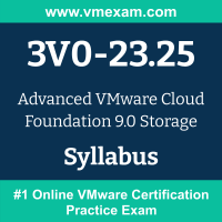 3V0-23.25 Dumps Questions, 3V0-23.25 PDF, Advanced VMware Cloud Foundation Storage Exam Questions PDF, VMware 3V0-23.25 Dumps Free, Advanced VMware Cloud Foundation Storage Official Cert Guide PDF, Advanced VMware Cloud Foundation Storage Dumps, Advanced VMware Cloud Foundation Storage PDF