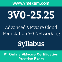 3V0-25.25 Dumps Questions, 3V0-25.25 PDF, Advanced VMware Cloud Foundation Networking Exam Questions PDF, VMware 3V0-25.25 Dumps Free, Advanced VMware Cloud Foundation Networking Official Cert Guide PDF, Advanced VMware Cloud Foundation Networking Dumps, Advanced VMware Cloud Foundation Networking PDF