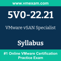 5V0-22.21 Dumps Questions, 5V0-22.21 PDF, vSAN 2023 Exam Questions PDF, VMware 5V0-22.21 Dumps Free, vSAN 2023 Official Cert Guide PDF