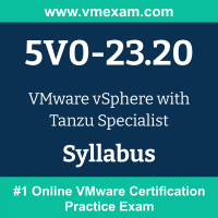 5V0-23.20 Dumps Questions, 5V0-23.20 PDF, vSphere with Tanzu Specialist Exam Questions PDF, VMware 5V0-23.20 Dumps Free, vSphere with Tanzu Specialist Official Cert Guide PDF, VMware vSphere with Tanzu Specialist Dumps, VMware vSphere with Tanzu Specialist PDF