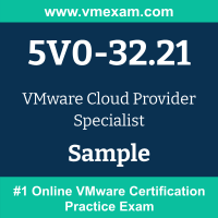 5V0-32.21 Braindumps, 5V0-32.21 Exam Dumps, 5V0-32.21 Examcollection, 5V0-32.21 Questions PDF, 5V0-32.21 Sample Questions, Cloud Provider Specialist Dumps, Cloud Provider Specialist Official Cert Guide PDF, Cloud Provider Specialist VCE