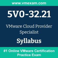 5V0-32.21 Dumps Questions, 5V0-32.21 PDF, Cloud Provider Specialist Exam Questions PDF, VMware 5V0-32.21 Dumps Free, Cloud Provider Specialist Official Cert Guide PDF