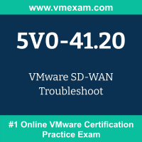 5V0-41.20 Braindumps, 5V0-41.20 Dumps PDF, 5V0-41.20 Dumps Questions, 5V0-41.20 PDF, 5V0-41.20 VCE, SD-WAN Troubleshoot Exam Questions PDF, SD-WAN Troubleshoot VCE, VMware SD-WAN Troubleshoot Dumps