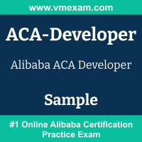 ACA Developer Exam Dumps, ACA Developer Examcollection, ACA Developer Braindumps, ACA Developer Questions PDF, ACA Developer VCE, ACA Developer Sample Questions, ACA Developer Official Cert Guide PDF, Alibaba ACA-Developer PDF
