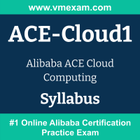 ACE-Cloud1 Dumps Questions, ACE Cloud Computing PDF, ACE Cloud Computing Exam Questions PDF, Alibaba ACE Cloud Computing Dumps Free, ACE Cloud Computing Official Cert Guide PDF