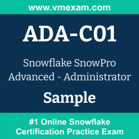 ADA-C01 Braindumps, ADA-C01 Exam Dumps, ADA-C01 Examcollection, ADA-C01 Questions PDF, ADA-C01 Sample Questions, SnowPro Advanced - Administrator Dumps, SnowPro Advanced - Administrator Official Cert Guide PDF, SnowPro Advanced - Administrator VCE