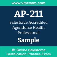 AP-211 Braindumps, AP-211 Exam Dumps, AP-211 Examcollection, AP-211 Questions PDF, AP-211 Sample Questions, Agentforce Health Professional Dumps, Agentforce Health Professional Official Cert Guide PDF, Agentforce Health Professional VCE, Salesforce Agentforce Health Professional PDF