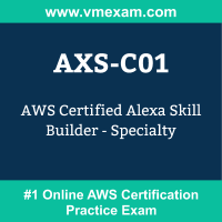 AXS-C01 Braindumps, AXS-C01 Dumps PDF, AXS-C01 Dumps Questions, AXS-C01 PDF, AXS-C01 VCE, Alexa Skill Builder Specialty Exam Questions PDF, Alexa Skill Builder Specialty VCE