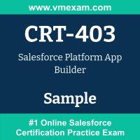 CRT-403 Braindumps, CRT-403 Exam Dumps, CRT-403 Examcollection, CRT-403 Questions PDF, CRT-403 Sample Questions, Platform App Builder Dumps, Platform App Builder Official Cert Guide PDF, Platform App Builder VCE, Salesforce Platform App Builder PDF