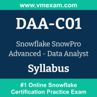 DAA-C01 Dumps Questions, DAA-C01 PDF, SnowPro Advanced - Data Analyst Exam Questions PDF, Snowflake DAA-C01 Dumps Free, SnowPro Advanced - Data Analyst Official Cert Guide PDF