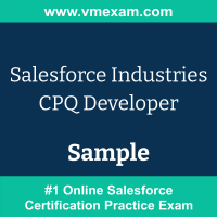 Industries CPQ Developer Exam Dumps, Industries CPQ Developer Examcollection, Industries CPQ Developer Braindumps, Industries CPQ Developer Questions PDF, Industries CPQ Developer VCE, Industries CPQ Developer Sample Questions, Industries CPQ Developer Official Cert Guide PDF, Salesforce Industries CPQ Developer PDF