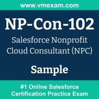 NP-Con-102 Braindumps, NP-Con-102 Exam Dumps, NP-Con-102 Examcollection, NP-Con-102 Questions PDF, NP-Con-102 Sample Questions, Nonprofit Cloud Consultant Dumps, Nonprofit Cloud Consultant Official Cert Guide PDF, Nonprofit Cloud Consultant VCE, Salesforce Nonprofit Cloud Consultant PDF