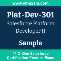 Plat-Dev-301 Braindumps, Plat-Dev-301 Exam Dumps, Plat-Dev-301 Examcollection, Plat-Dev-301 Questions PDF, Plat-Dev-301 Sample Questions, Platform Developer II Dumps, PDII Official Cert Guide PDF, Platform Developer II VCE, Salesforce PDII PDF