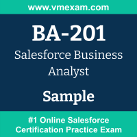 BA-201 Braindumps, BA-201 Exam Dumps, BA-201 Examcollection, BA-201 Questions PDF, BA-201 Sample Questions, Business Analyst Dumps, Business Analyst Official Cert Guide PDF, Business Analyst VCE, Salesforce Business Analyst PDF
