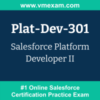Plat-Dev-301 Braindumps, Plat-Dev-301 Dumps PDF, Plat-Dev-301 Dumps Questions, Plat-Dev-301 PDF, Plat-Dev-301 VCE, Platform Developer II Exam Questions PDF, Platform Developer II VCE, Salesforce PDII Dumps