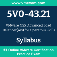 5V0-43.21 Dumps Questions, 5V0-43.21 PDF, NSX Advanced Load Balancer (Avi) for Operators Skills Exam Questions PDF, VMware 5V0-43.21 Dumps Free, NSX Advanced Load Balancer (Avi) for Operators Skills Official Cert Guide PDF, VMware NSX Advanced Load Balancer (Avi) for Operators Skills Dumps, VMware NSX Advanced Load Balancer (Avi) for Operators Skills PDF