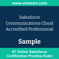 Communications Cloud Accredited Professional Exam Dumps, Communications Cloud Accredited Professional Examcollection, Communications Cloud Accredited Professional Braindumps, Communications Cloud Accredited Professional Questions PDF, Communications Cloud Accredited Professional VCE, Communications Cloud Accredited Professional Sample Questions, Communications Cloud Accredited Professional Official Cert Guide PDF, Salesforce Communications Cloud Accredited Professional PDF