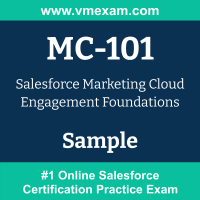 MC-101 Braindumps, MC-101 Exam Dumps, MC-101 Examcollection, MC-101 Questions PDF, MC-101 Sample Questions, Marketing Cloud Engagement Foundations Dumps, Marketing Cloud Engagement Foundations Official Cert Guide PDF, Marketing Cloud Engagement Foundations VCE, Salesforce Marketing Cloud Engagement Foundations PDF