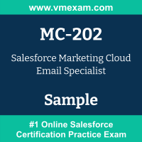 MC-202 Braindumps, MC-202 Exam Dumps, MC-202 Examcollection, MC-202 Questions PDF, MC-202 Sample Questions, Marketing Cloud Email Specialist Dumps, Marketing Cloud Email Specialist Official Cert Guide PDF, Marketing Cloud Email Specialist VCE, Salesforce Marketing Cloud Email Specialist PDF