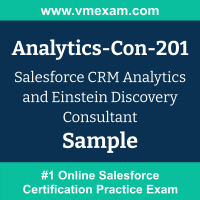 Analytics-Con-201 Braindumps, Analytics-Con-201 Exam Dumps, Analytics-Con-201 Examcollection, Analytics-Con-201 Questions PDF, Analytics-Con-201 Sample Questions, CRM Analytics and Einstein Discovery Consultant Dumps, CRM Analytics and Einstein Discovery Consultant Official Cert Guide PDF, CRM Analytics and Einstein Discovery Consultant VCE, Salesforce CRM Analytics and Einstein Discovery Consultant PDF