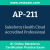 AP-211: Salesforce Health Cloud Accredited Professional
