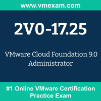 2V0-17.25: VMware Cloud Foundation 9.0 Administrator (VCP - VCF Administrator)