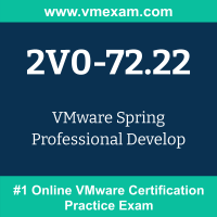 2V0-72.22: VMware Spring Professional Develop