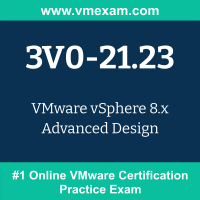 3V0-21.23: VMware vSphere 8.x Advanced Design (VCAP-DCV Design 2024)