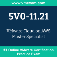 5V0-11.21: VMware Cloud on AWS Master Specialist (Cloud on AWS 2023)