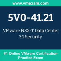 5V0-41.21: VMware NSX-T Data Center 3.1 Security