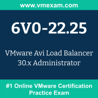 6V0-22.25: VMware Avi Load Balancer 30.x Administrator (VCP-AVI Administrator) 6V0-22.25: VMware Avi Load Balancer 30.x Administrator (VCP-AVI Administrator)