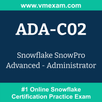 ADA-C02: Snowflake SnowPro Advanced - Administrator