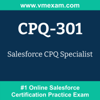 CPQ-301: Salesforce CPQ Specialist
