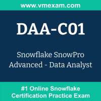 DAA-C01: SnowPro Advanced - Data Analyst