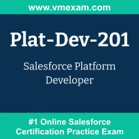 Plat-Dev-201: Salesforce Platform Developer Plat-Dev-201: Salesforce Platform Developer