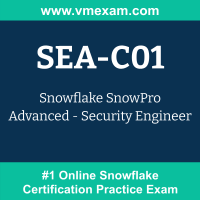 SEA-C01: Snowflake SnowPro Advanced - Security Engineer SEA-C01: Snowflake SnowPro Advanced - Security Engineer
