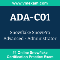 ADA-C01: Snowflake SnowPro Advanced - Administrator ADA-C01: Snowflake SnowPro Advanced - Administrator