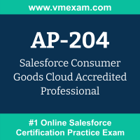 AP-204: Salesforce Consumer Goods Cloud Accredited Professional AP-204: Salesforce Consumer Goods Cloud Accredited Professional