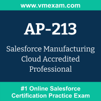 AP-213: Salesforce Manufacturing Cloud Accredited Professional AP-213: Salesforce Manufacturing Cloud Accredited Professional