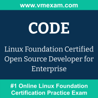 CODE: Linux Foundation Certified Open Source Developer for Enterprise CODE: Linux Foundation Certified Open Source Developer for Enterprise