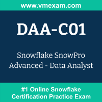 DAA-C01: SnowPro Advanced - Data Analyst DAA-C01: SnowPro Advanced - Data Analyst