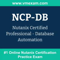 NCP-DB: Nutanix Certified Professional - Database Automation NCP-DB: Nutanix Certified Professional - Database Automation