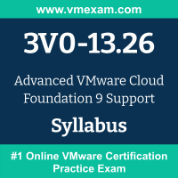 3V0-13.26 Dumps Questions, 3V0-13.26 PDF, VCAP-VCF Support Exam Questions PDF, VMware 3V0-13.26 Dumps Free, Advanced VMware Cloud Foundation Support Official Cert Guide PDF, VMware Advanced VMware Cloud Foundation Support Dumps, VMware Advanced VMware Cloud Foundation Support PDF