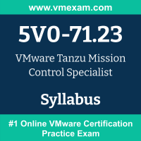 5V0-71.23 Dumps Questions, 5V0-71.23 PDF, Tanzu Mission Control Specialist Exam Questions PDF, VMware 5V0-71.23 Dumps Free, Tanzu Mission Control Specialist Official Cert Guide PDF, VMware Tanzu Mission Control Specialist Dumps, VMware Tanzu Mission Control Specialist PDF