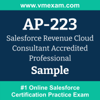 AP-223 Braindumps, AP-223 Exam Dumps, AP-223 Examcollection, AP-223 Questions PDF, AP-223 Sample Questions, Revenue Cloud Consultant Dumps, Revenue Cloud Consultant Official Cert Guide PDF, Revenue Cloud Consultant VCE, Salesforce Revenue Cloud Consultant PDF
