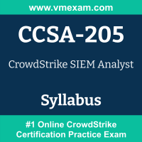 CCSA-205 Dumps Questions, CCSA-205 PDF, SIEM Analyst Exam Questions PDF, CrowdStrike CCSA-205 Dumps Free, CCSA Official Cert Guide PDF, CrowdStrike CCSA Dumps, CrowdStrike CCSA PDF