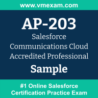AP-203 Braindumps, AP-203 Exam Dumps, AP-203 Examcollection, AP-203 Questions PDF, AP-203 Sample Questions, Communications Cloud Dumps, Communications Cloud Official Cert Guide PDF, Communications Cloud VCE, Salesforce Communications Cloud PDF