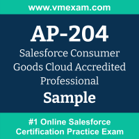 AP-204 Braindumps, AP-204 Exam Dumps, AP-204 Examcollection, AP-204 Questions PDF, AP-204 Sample Questions, Consumer Goods Cloud Dumps, Consumer Goods Cloud Official Cert Guide PDF, Consumer Goods Cloud VCE, Salesforce Consumer Goods Cloud PDF